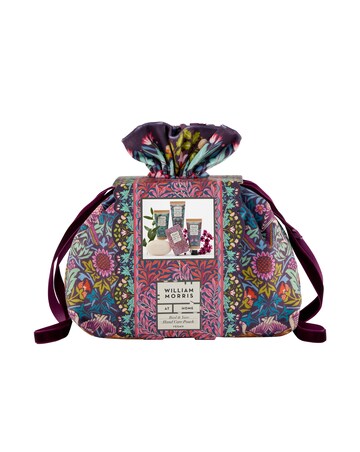 William Morris At Home Bird & Yare Velvet Pouch