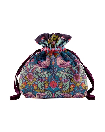 William Morris At Home Bird & Yare Velvet Pouch