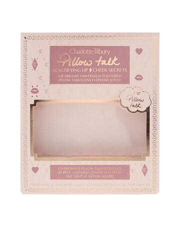 Charlotte Tilbury Pillow Talk Beautifying Lip And Cheek Secrets 4 Piece Set