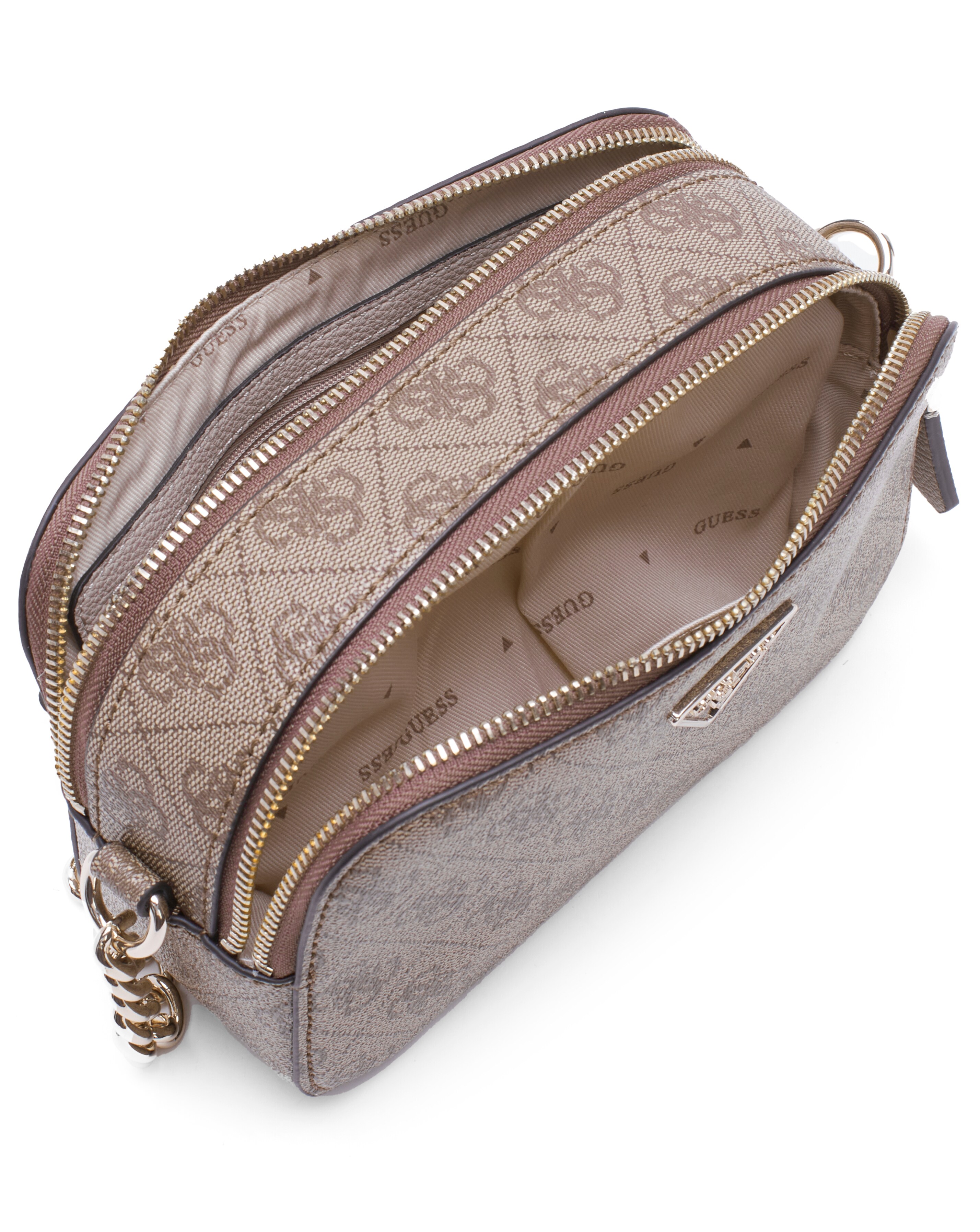 Guess cathleen logo crossbody hot sale bag