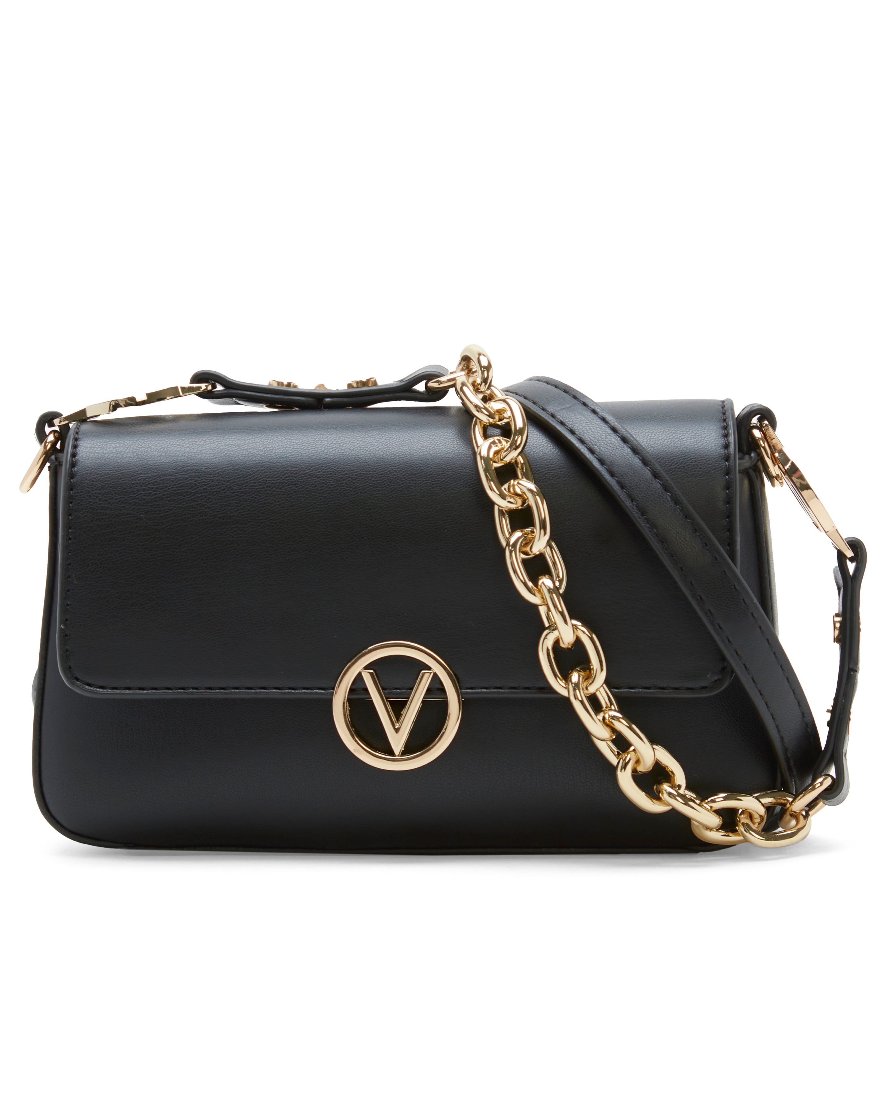 Black and online gold valentino bag