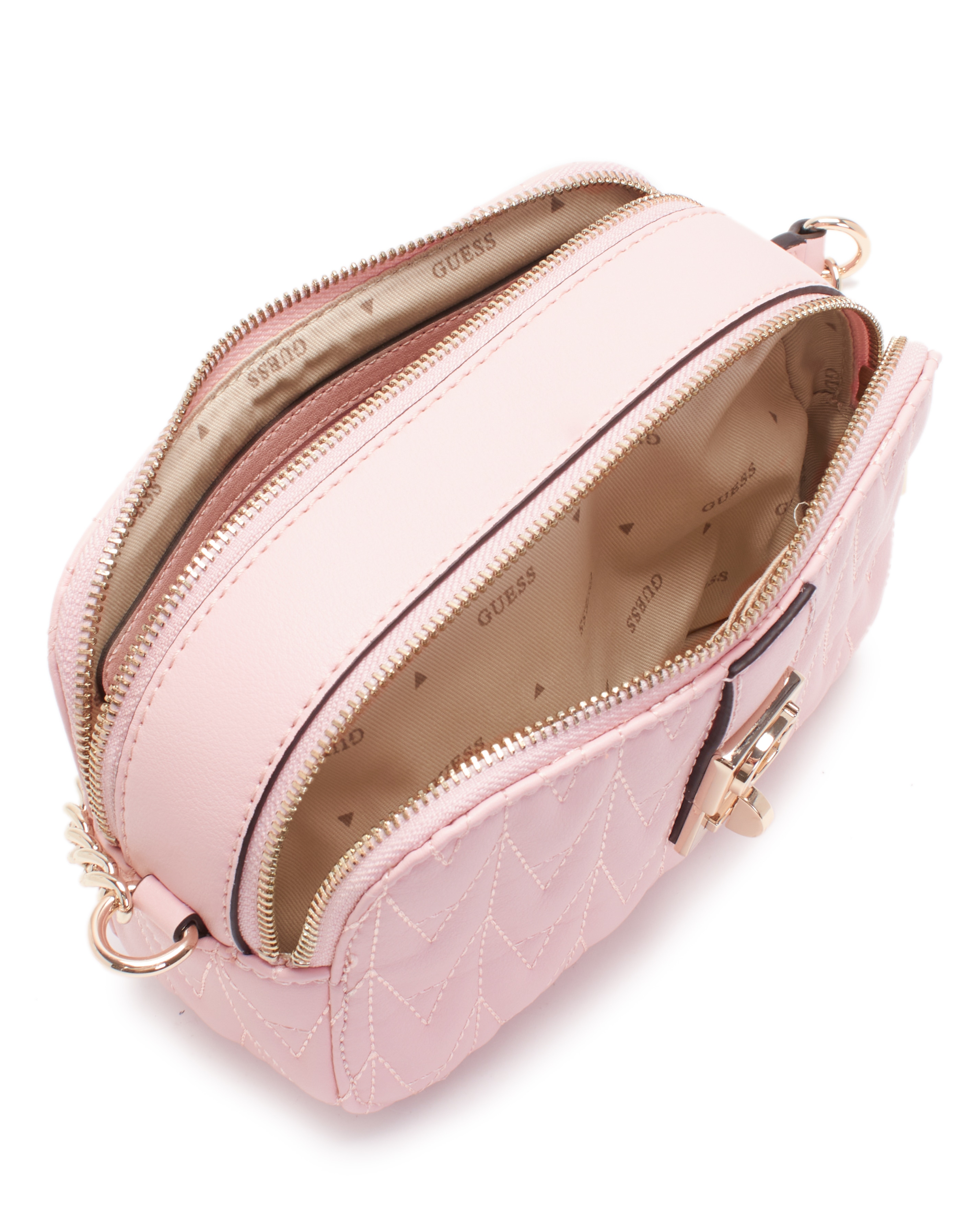 Guess Regilla Quilted Camera Bag Simply Be