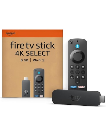 Amazon Fire TV Select Stick (2025) 4K Ultra HD with Alexa Voice Remote