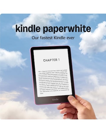 Amazon Kindle Paperwhite (12th Gen) 7in 16GB E-Reader - Raspberry