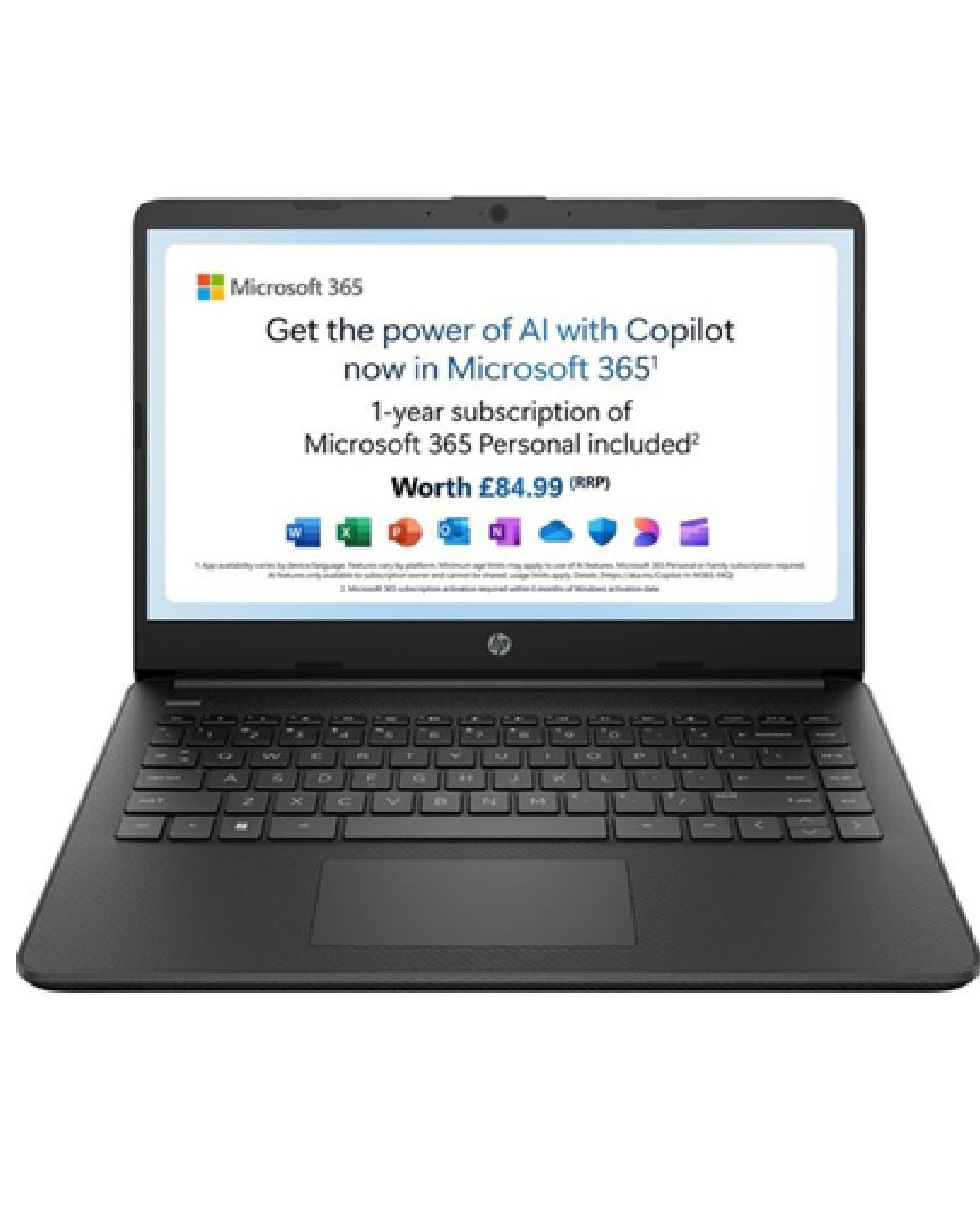 New In - 14 Laptop - Celeron 4GB 64Gb Win 11" - Black