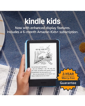 Amazon Fire 7 (2024) HD Kids Edition 6in 16GB Tablet - Space Whale
