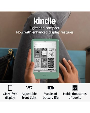 Amazon Kindle (2024) 6in 16GB E-Reader - Matcha Green