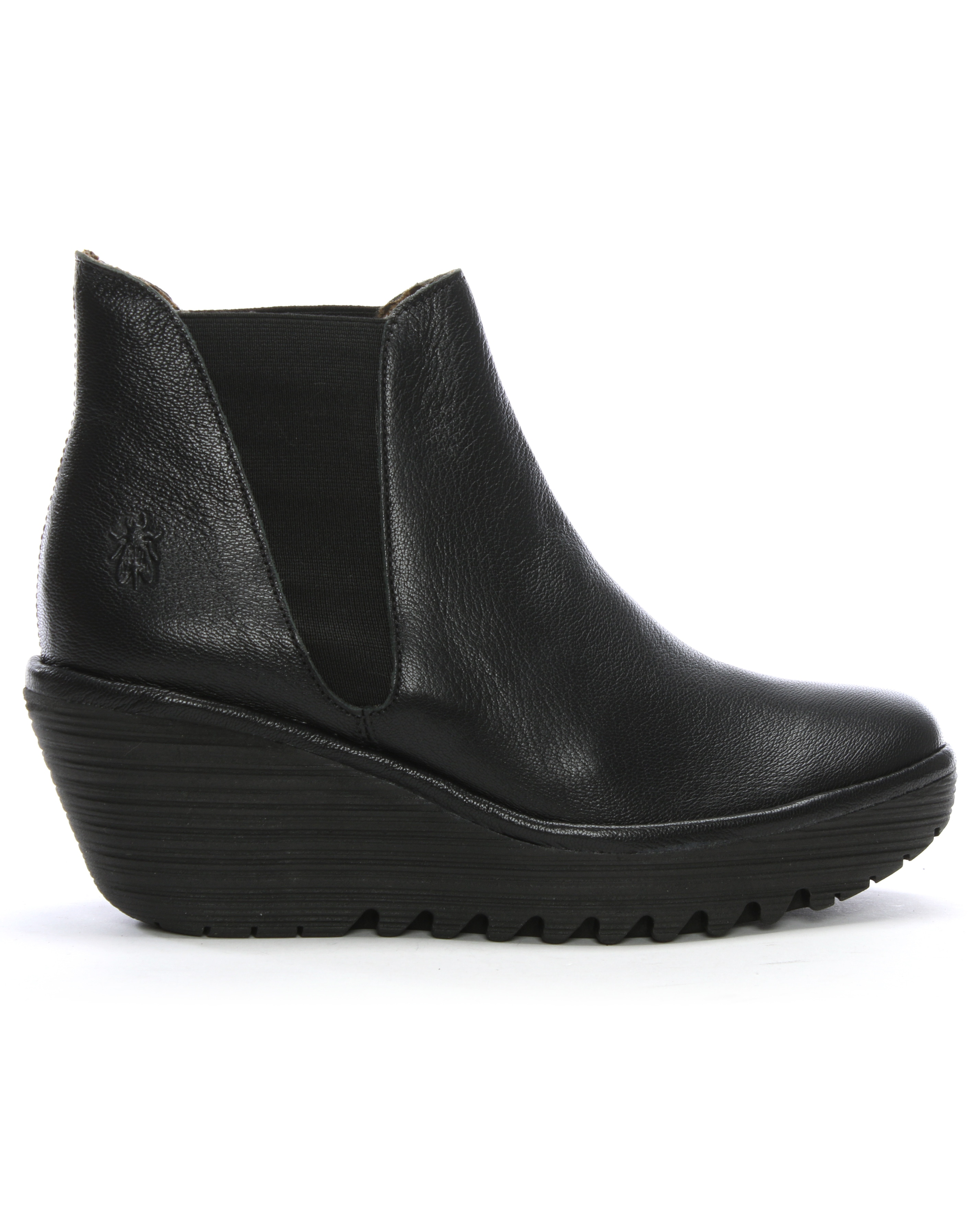 New In - Fly London Woss Black Ankle Boots