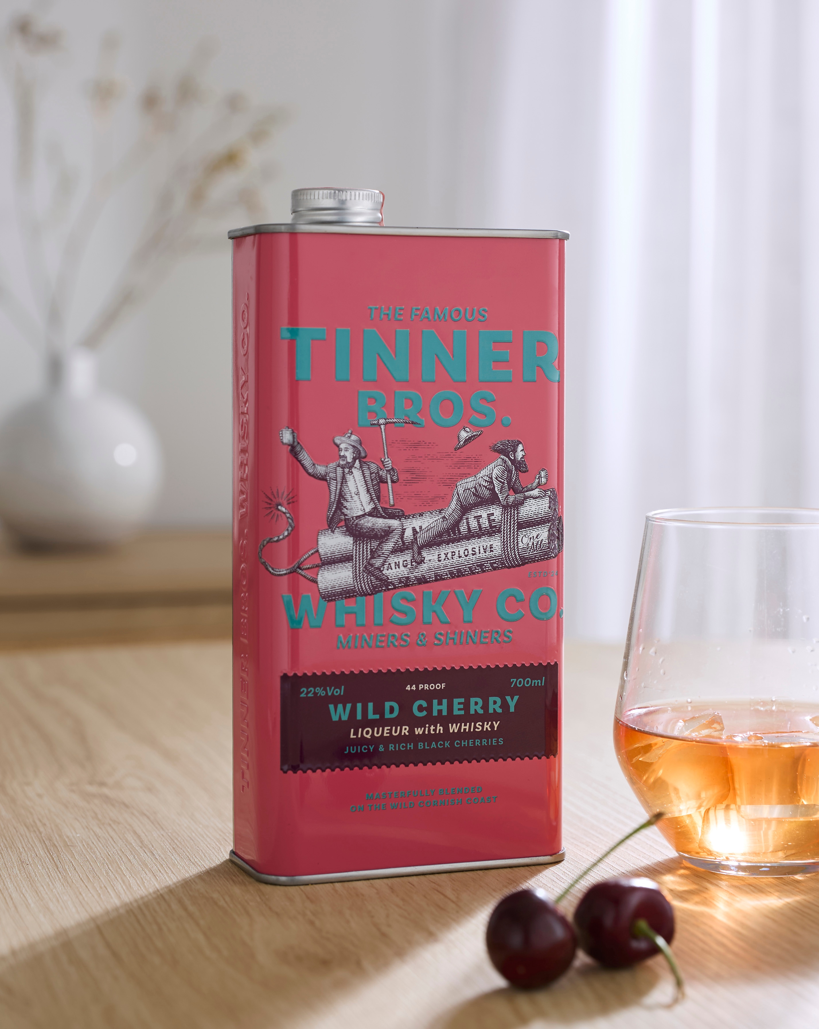 New In - Tinner Bros Wild Cherry Whisky Liqueur