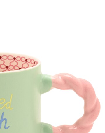 Raspberry Blossom Mug & Coaster Set - Brewed With Love