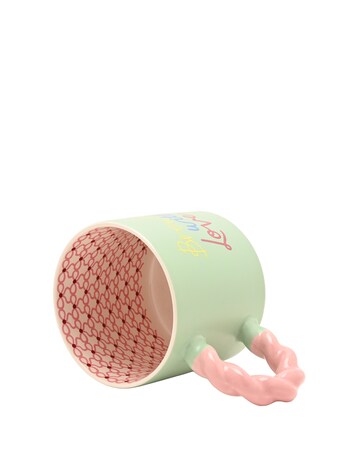 Raspberry Blossom Mug & Coaster Set - Brewed With Love