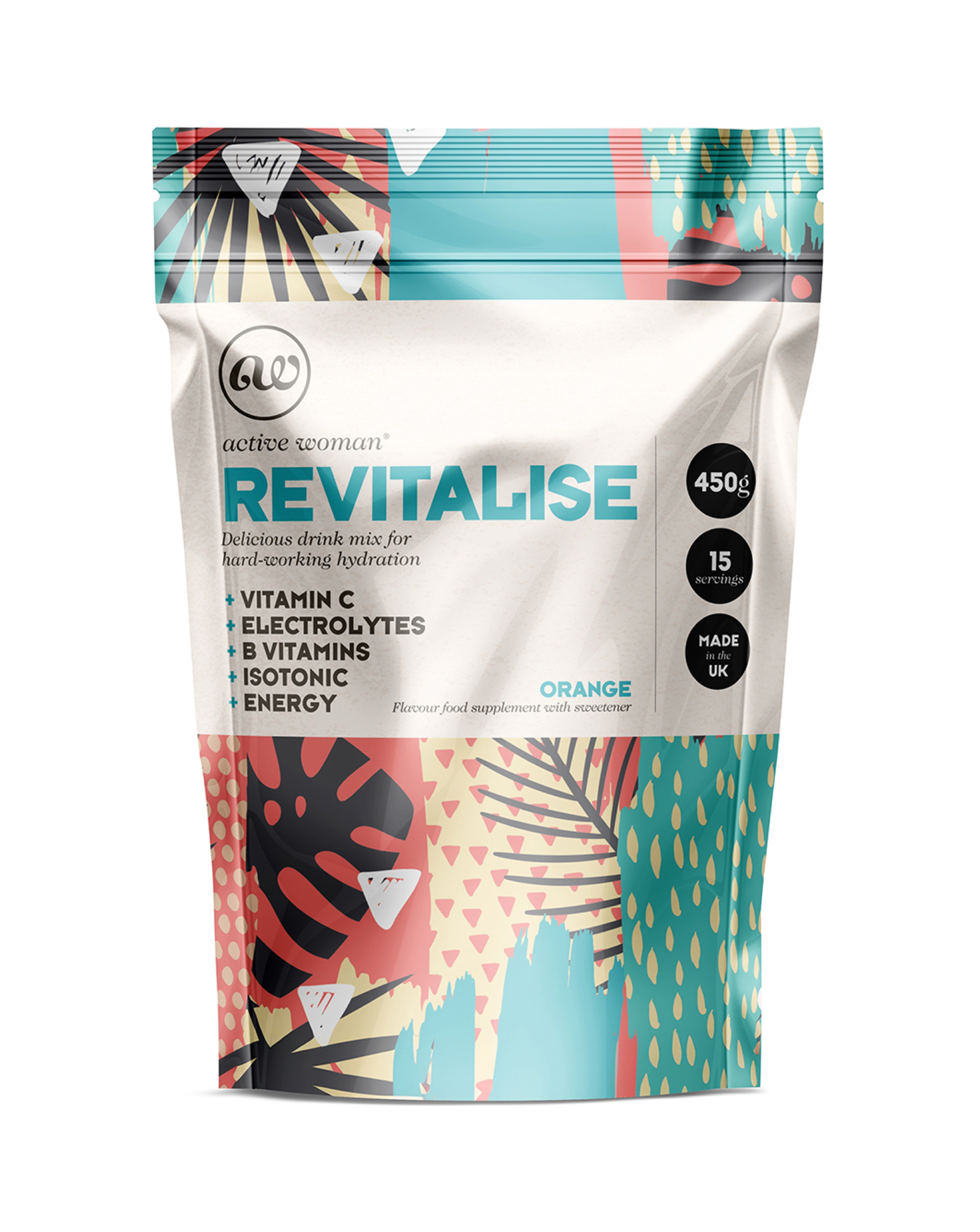 Bio-Synergy Active Woman Revitalise Orange Supplement Powder - 450g