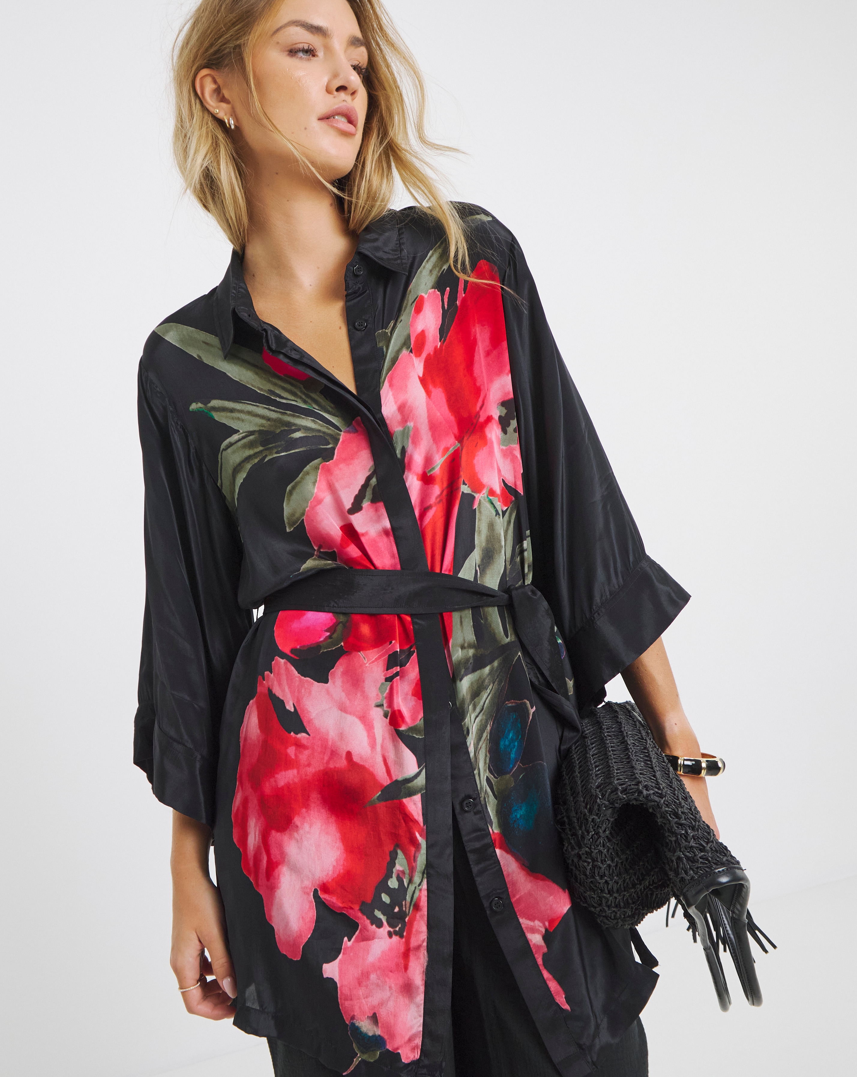 Religion Jade Tunic Kimono Sleeve