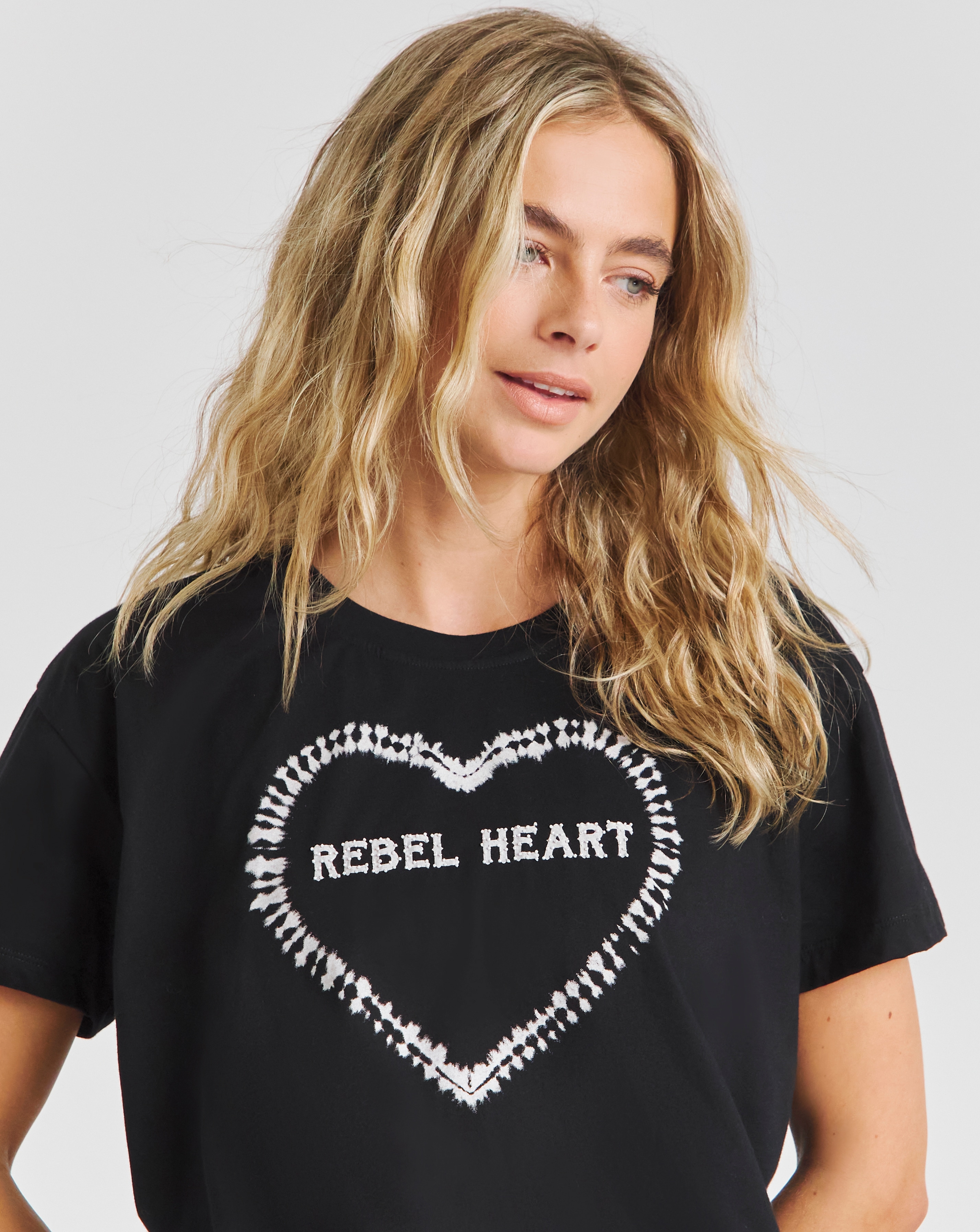 Religion Embellished Rebel Dyed T-Shirt