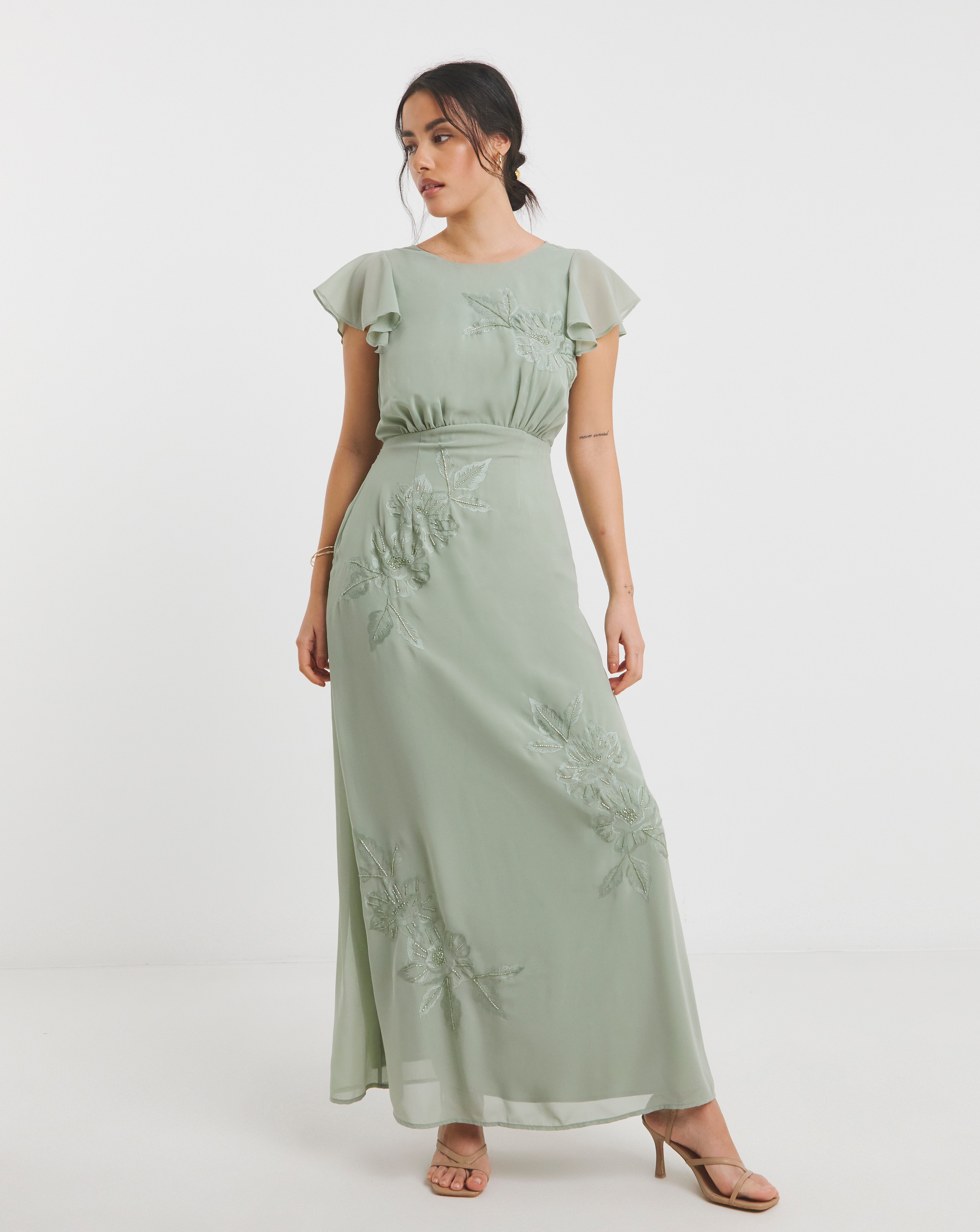 Maya Deluxe Embellished Maxi