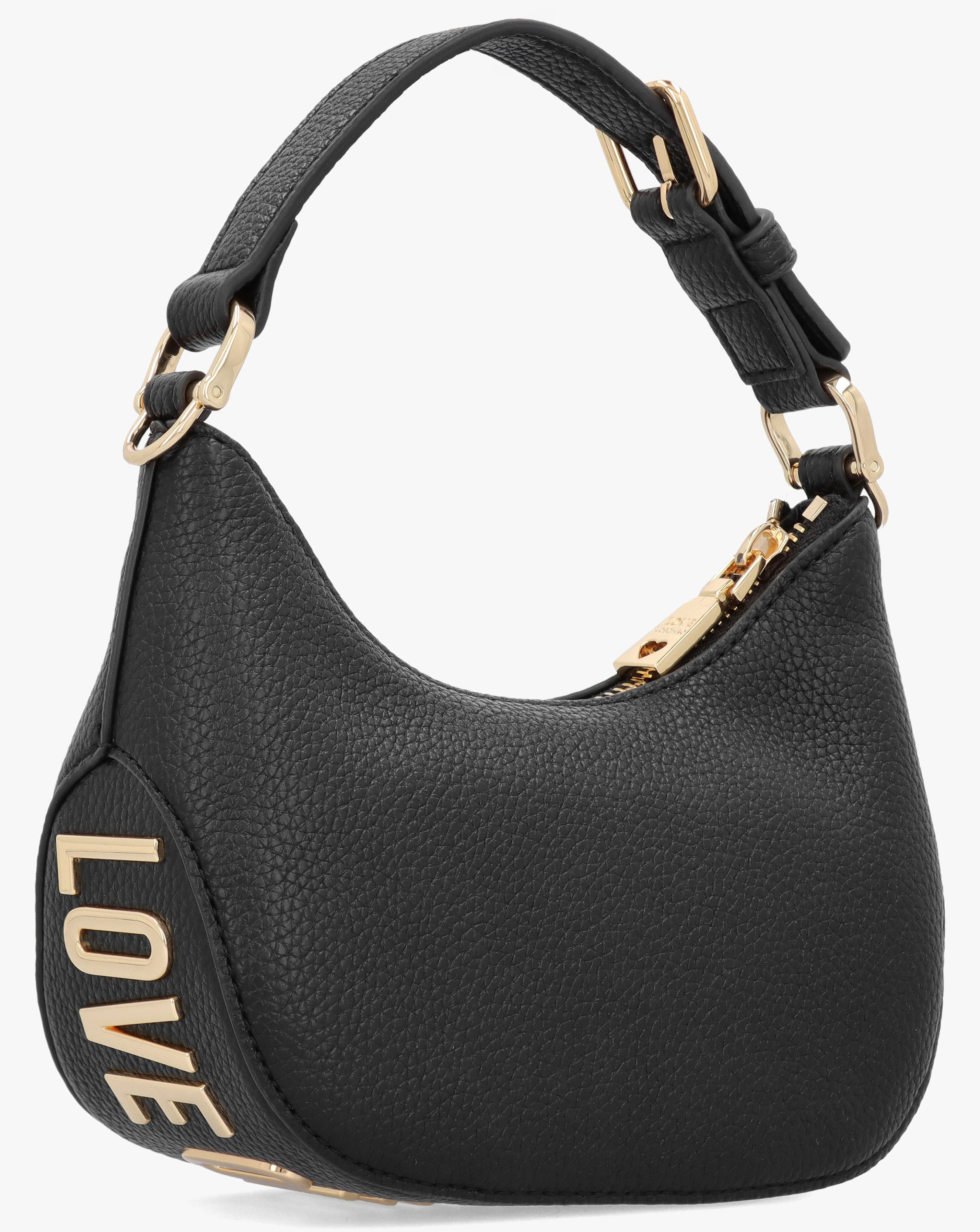 Love Moschino Giant Black Shoulder Grab Bag Simply Be