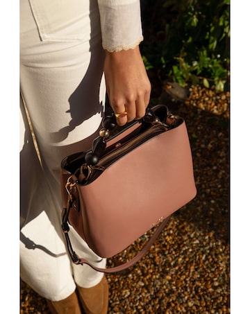 Luella Grey Danielle Rose Crossbody Tote