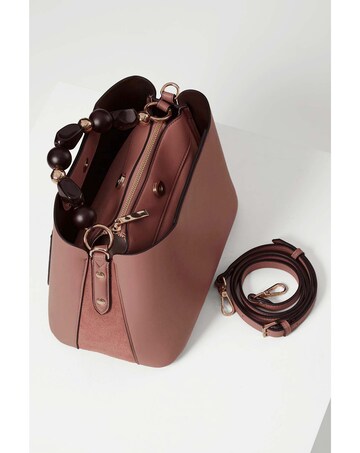Luella Grey Danielle Rose Crossbody Tote