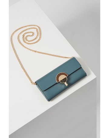 Luella Grey Ginny Airforce Blue Purse/Evening Bag