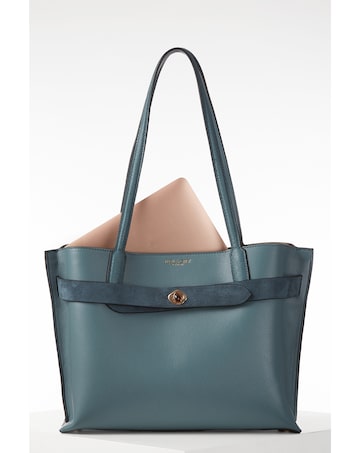 ORIANA LAPTOP TOTE AIRFORCE BLUE ORIANA LAPTOP TOTE AIRFORCE BLUE
