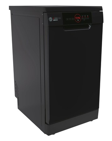 Hoover HDPH 2D1049B-80 Freestanding 10-Place Slimline Dishwasher - Black