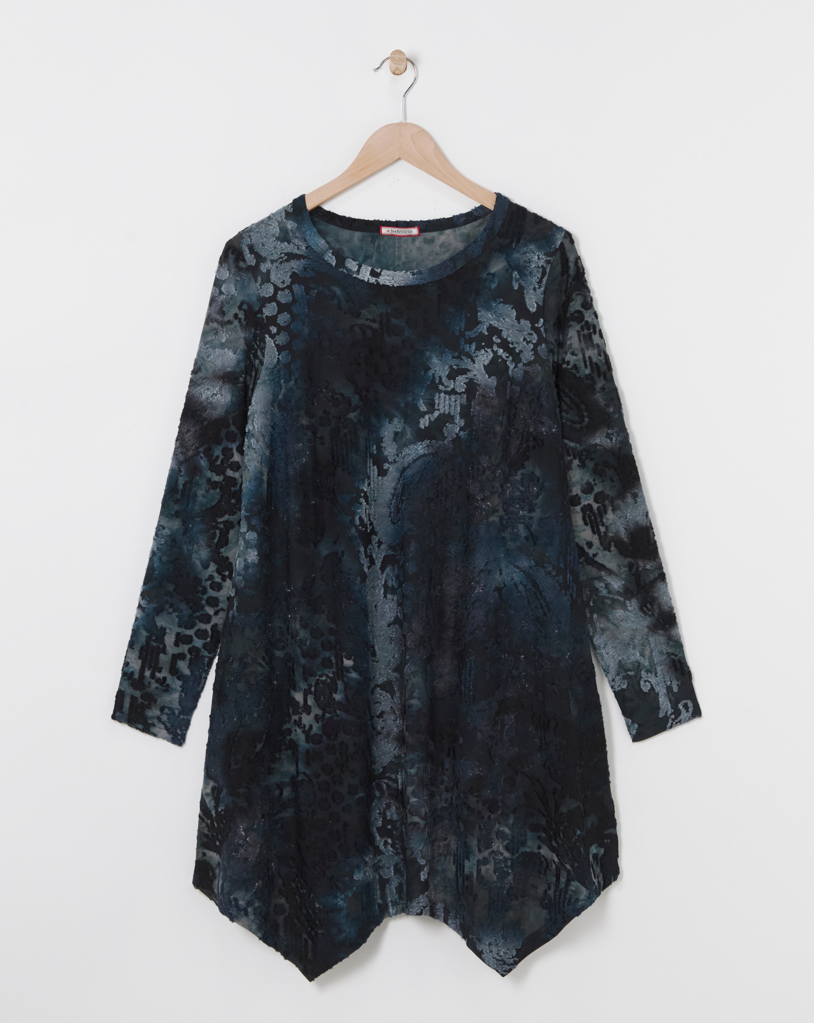 Joe Browns Blue Devore Tunic