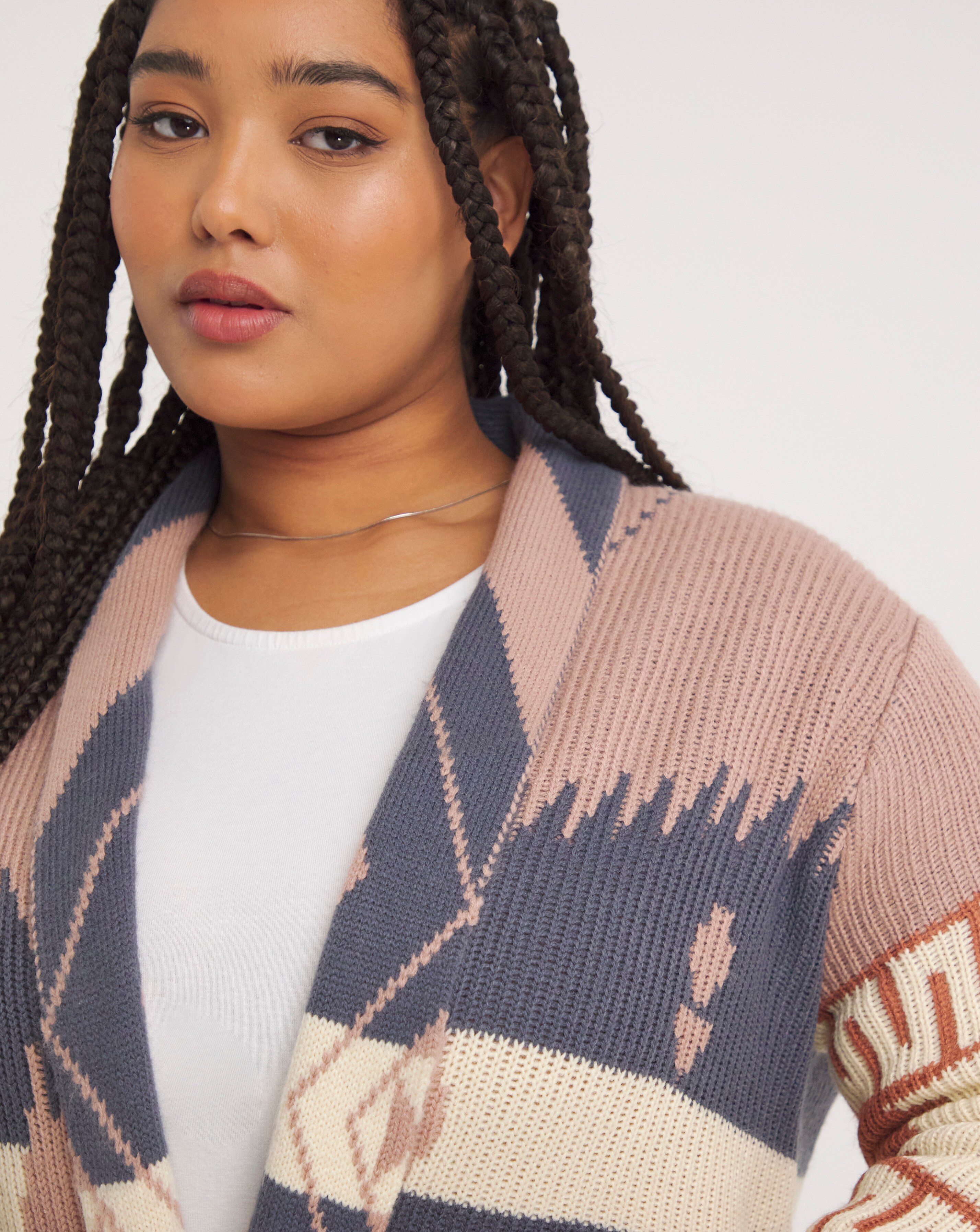 Pink on sale tassel cardigan