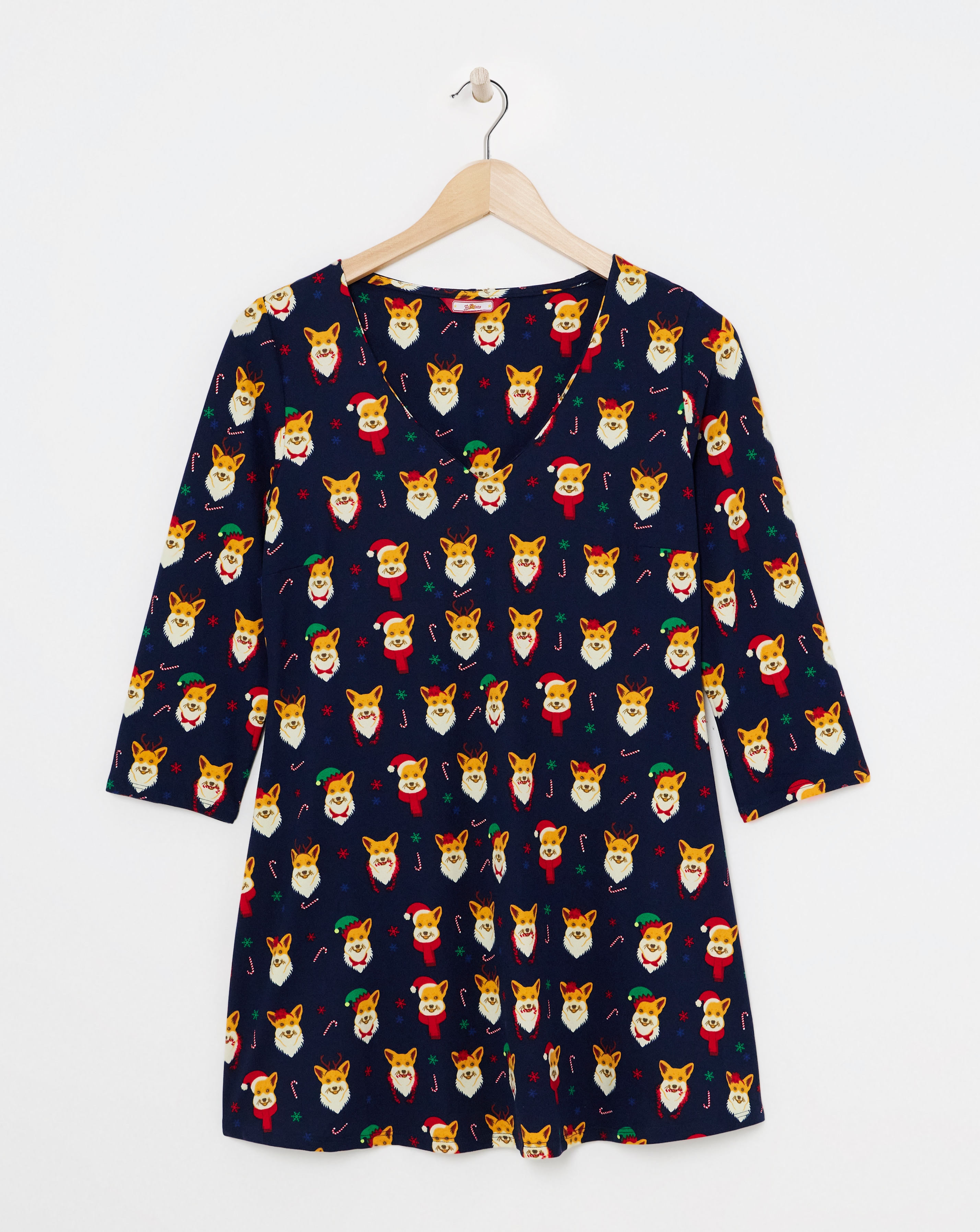 Joe Browns Christmas Corgi Tunic